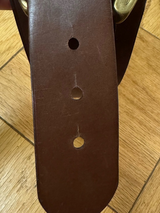 Ralph Lauren Leather Wide Embellished D-Ring Belt main image 5